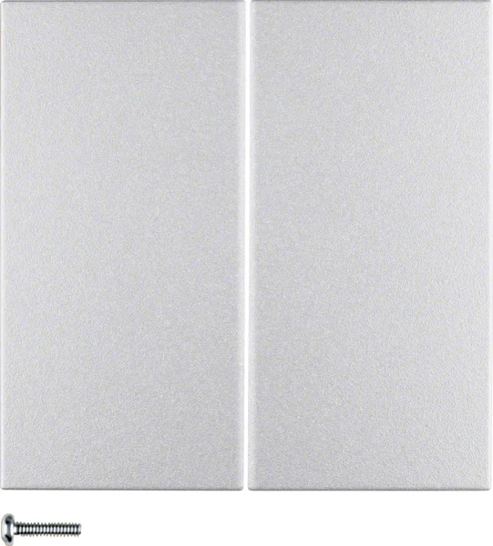 Berker Berker KNX-Funk Taste 2-fach aluminium matt 85146183