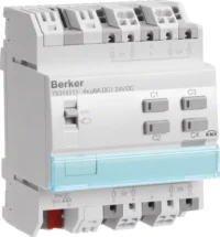 Berker KNX Jalousieaktor 4-fach 24V DC Reiheneinbaugerät 75314111