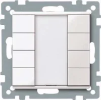 Merten Taster 4 fach plus pws/gl 617419