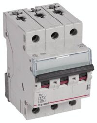 Legrand 403758 TX3 LS-Schalter D 32A 3-polig 6kA 400VAC 3TE