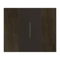 BTicino KA4802LG LivingNow Abdeckrahmen 2-modulig in der Farbausführung Walnuss