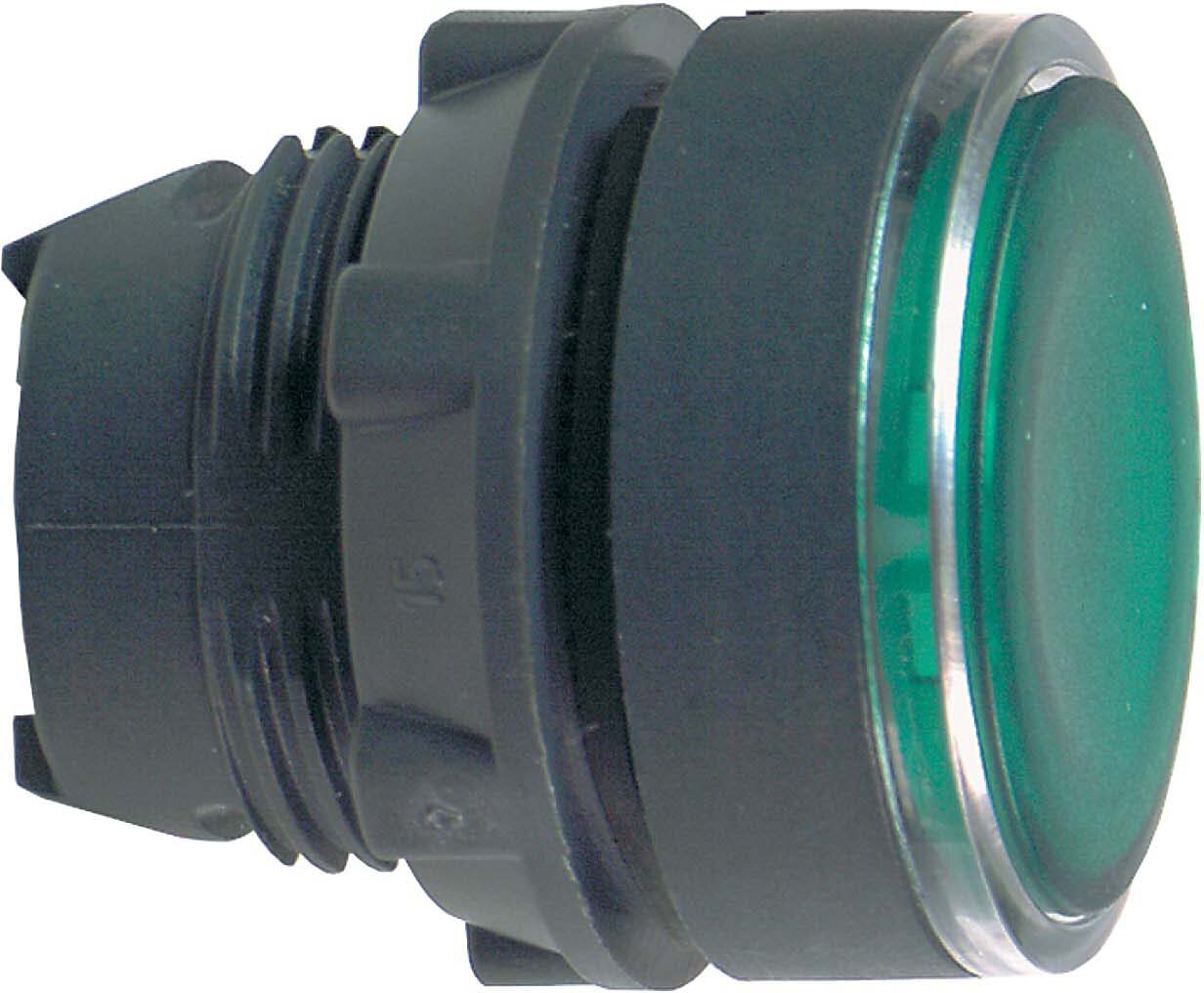 Schneider Schneider ZB5AW333 Frontelement grün für Leuchtdrucktaster D22mm