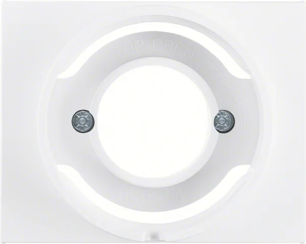 Berker Berker Zentralstück polarws/gl für Lichtsignal E14 11677009