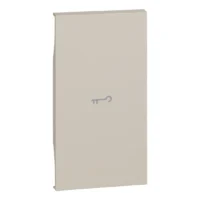 BTicino KM01M2F LivingNow 2M Tasten- abdeckung mit Symbol Schlüssel Sand