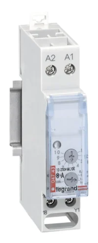 Legrand 004743 Zeitrelais impulsformend Relais analog 12-230VAC/DC 1TE