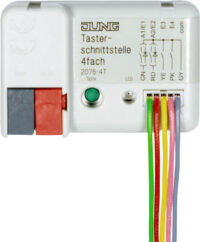 Jung KNX Tasterschnittstelle Binäreingang 4-fach 2076-4 T