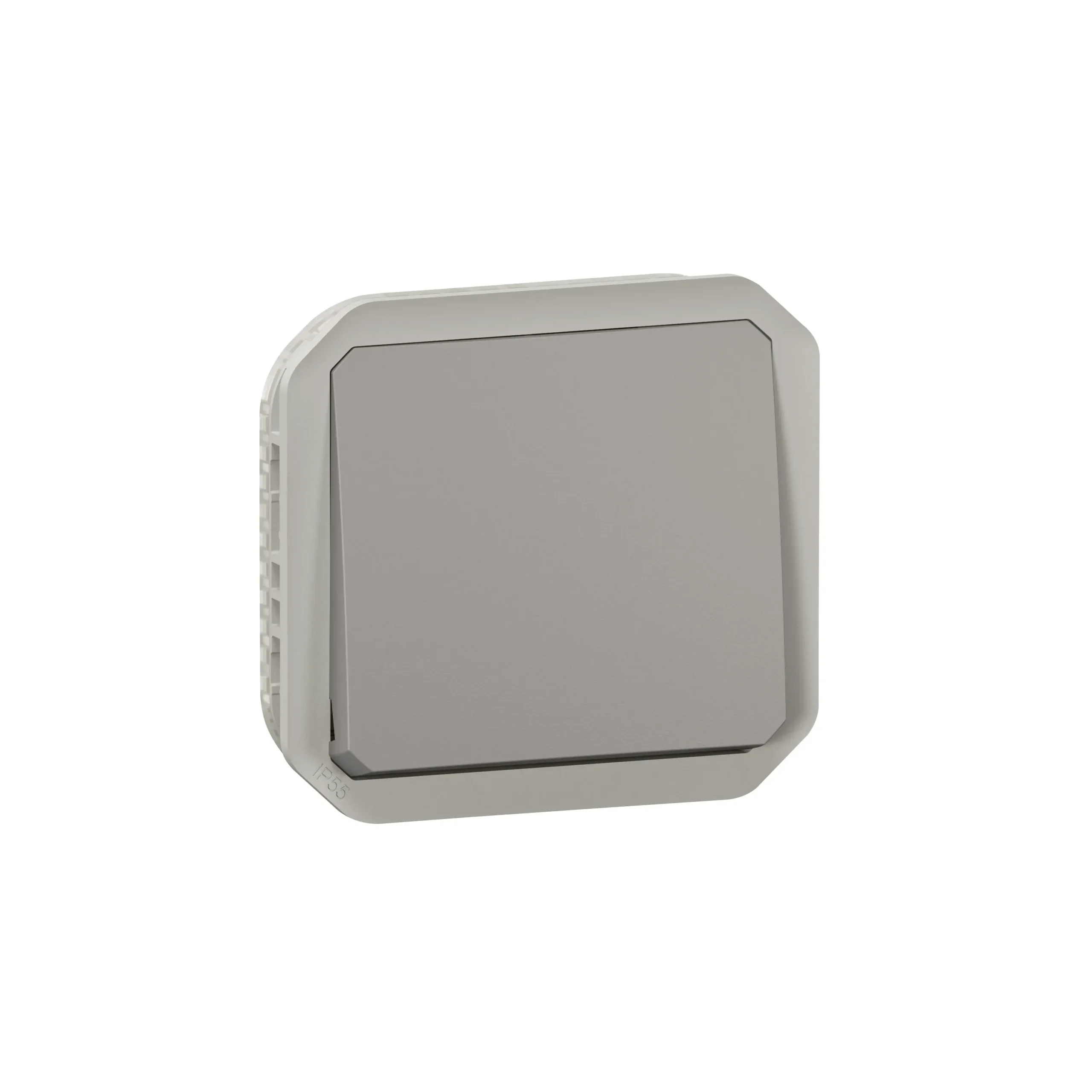 Legrand Legrand 069541L Plexo New Einsatz Taster Wechselkontakt 10 A Steckklemme IK 08 Grau