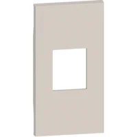 BTicino KM13M2 LivingNow 2M Abdeckung für Glasfaser-Steckdose Sand