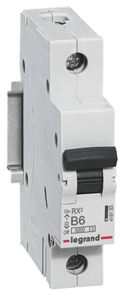 Legrand Legrand 419133 RX3 LS-Schalter B 6A 1-polig 6kA 230/400VAC 1TE