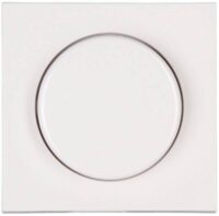 Kopp 490629185 AbdeckungDW dimmbar Athenis r-weiß