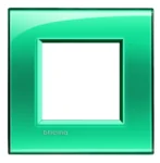 BTicino LNA4802VD LivingLight Abdeckrahmen 4-fach 2+2+2+2M Grün