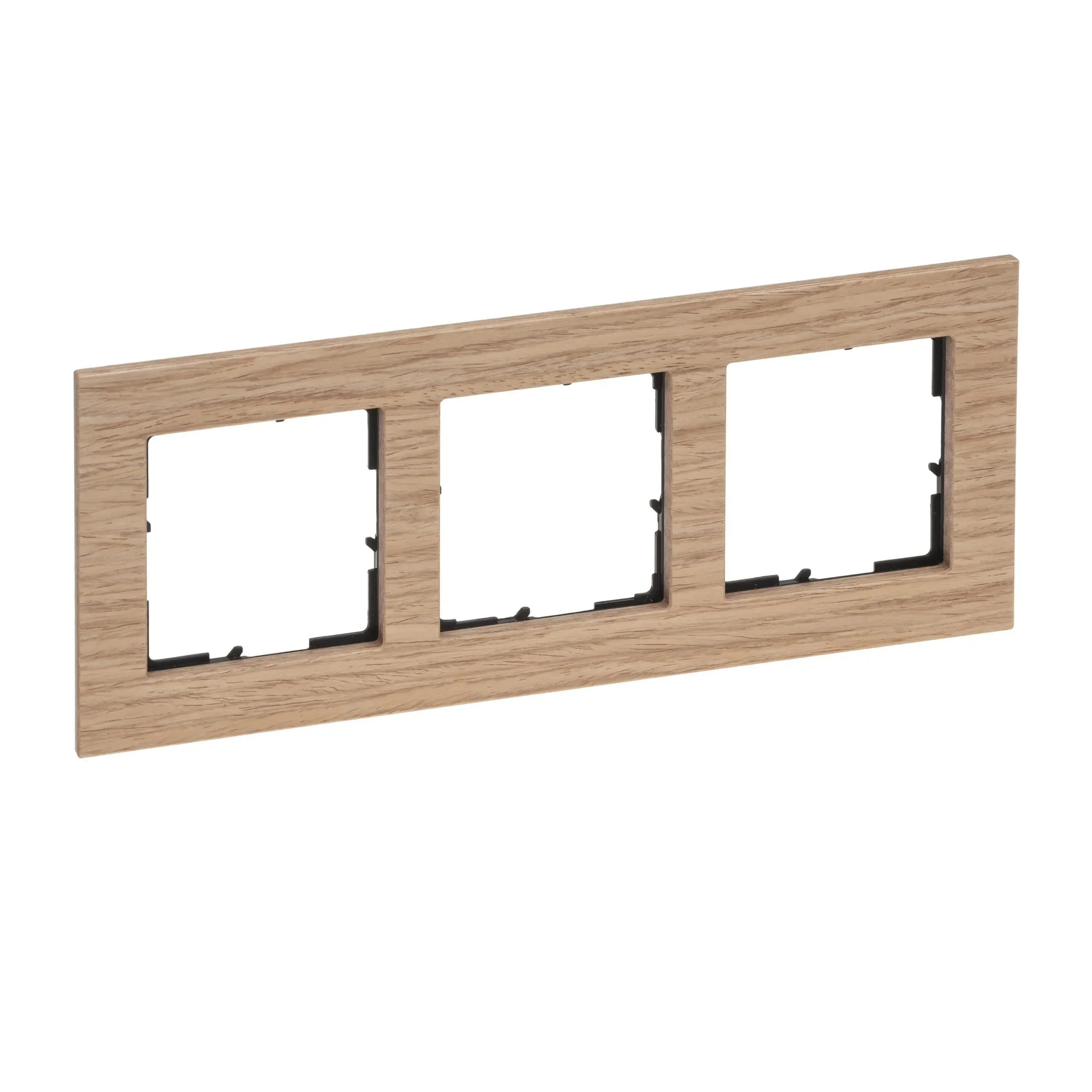 Legrand 766143 SEANO Natura 3-fach Rahmen aus Echtmaterial Farbausführung Eiche