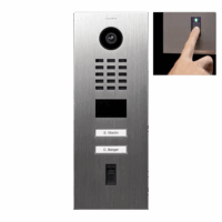 DoorBird D2102FV Fingerprint 50 IP Video Türsprechanlage – Edelstahl V2A