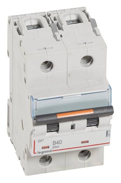 Legrand Legrand 409720 DX3 LS-Schalter B 40A 2-polig 25kA 400VAC 3TE