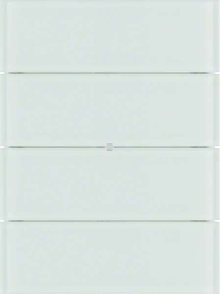 Berker Berker Tastsensor 4-fach Glas polarweiß 75164590