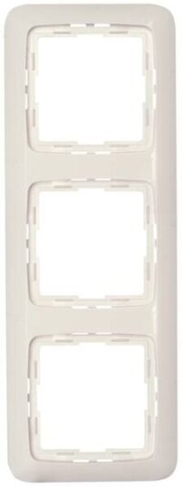 Kopp 404301068 Abdeckrahmen 3-fach RIVO creme