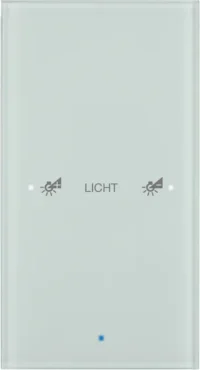 Berker Glas-Sensor 1-fach polarweiß 75141930