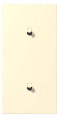 Jung LC12-20R0201 Abdeckung mit Kipphebel "Zylinder" 2x1 Kipphebel senkrecht LS 1912 bla