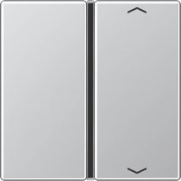 Jung Taste 1-fach alu mit Symbolen A 401 TSAP AL