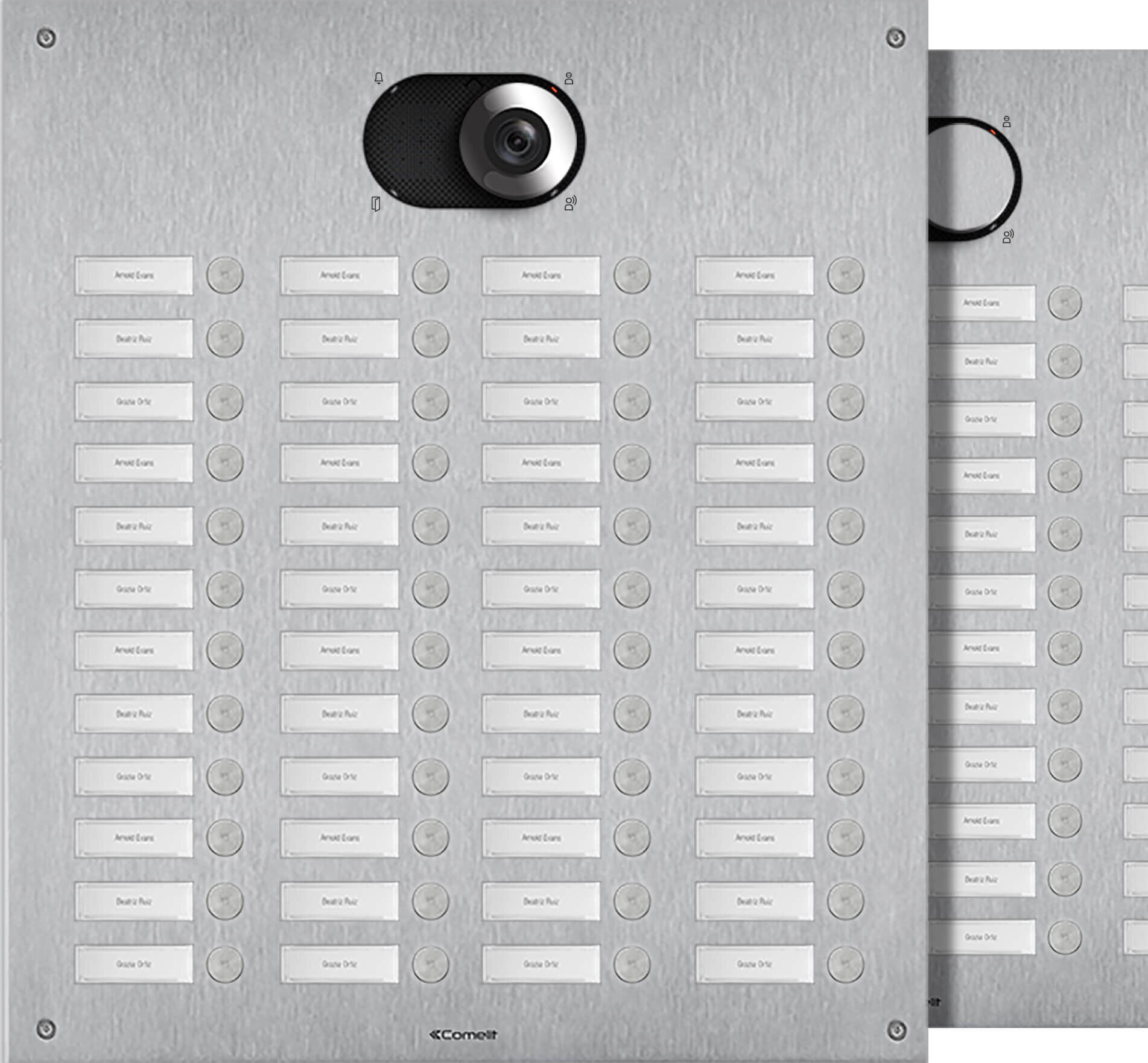Comelit Comelit Group Frontplatte Switch 48 TN Teilnehmer V4A IX0448