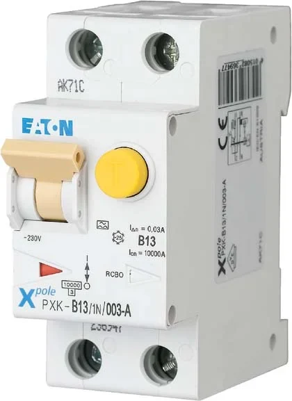 Eaton Eaton (Installation) FI/LS Kombination 13 A, 100 mA, D PXK-D13/1N/01-F