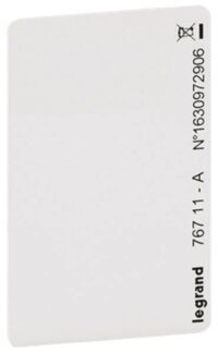 Legrand 076711 Green Up RFID Karten Set Mifare m.1KB Speicher