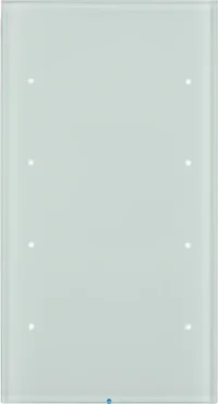 Berker Touch-Sensor 4-fach Glas polarweiß 75144850