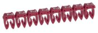 Legrand 038102 Kennzeichnungssystem CAB3 0,15-0,5qmm Ziffer:2 rot
