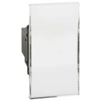 BTicino K4040V12 LivingNow 2M Taster 12VAC mit Namenschild und LED-Beleuchtung