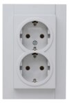 Kopp 929534000 HK07-Schutzkontakt-Steckdose 2-fach