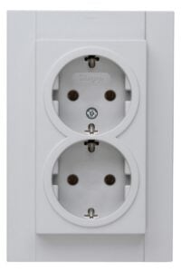 Kopp 929534000 HK07-Schutzkontakt-Steckdose 2-fach