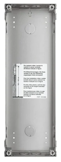 BTicino 350130 Unterputz Kasten 3M zum Einbau der SFERA Robur Türstationen