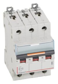 Legrand 409729 DX3 LS-Schalter B 16A 3-polig 25kA 400VAC 3TE