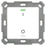 MDT technologies Taster Light 55 1-fach RGBW, reinweiß/glä, schalt. BE-TAL55T1.B1