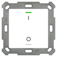 MDT technologies Taster Light 55 1-fach RGBW, reinweiß/glä, schalt. BE-TAL55T1.B1