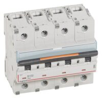 Legrand 409750 DX3 LS-Schalter B 100A 4-polig 25kA 400VAC 6TE