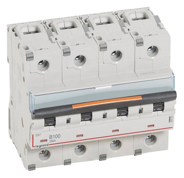 Legrand Legrand 409750 DX3 LS-Schalter B 100A 4-polig 25kA 400VAC 6TE