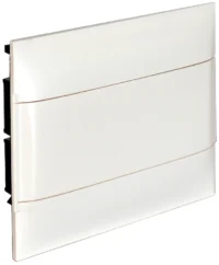 Legrand 135141 UP-Verteiler mit Kunststofftür weiß 1x12M Praktibox S