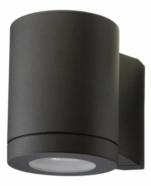 SG Leuchten ELTROPA LED-Wandanbauleuchte 6W 3000K A+ ELS 510N 330lm schwarz Gl_klar IP65
