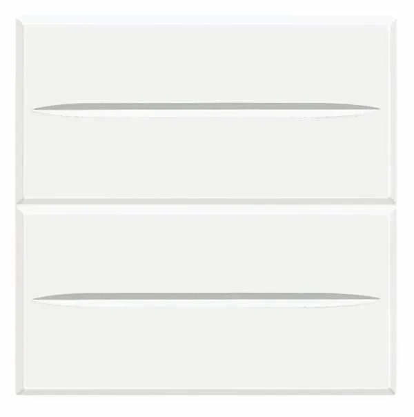 Legrand BTicino HD4036M2 Doppeltaster 1-polig (NO) 10A 2M Weiß