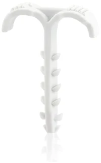 Legrand A01008 Doppelsteckdübel Spannbereich 4-12mm für Kabel grau