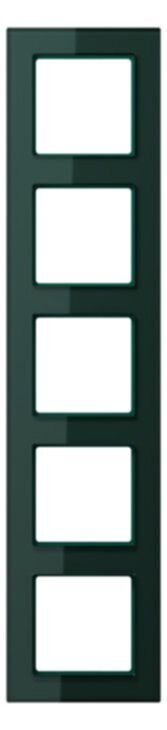 Jung AC585GLSG Glasrahmen 5f senkr.eu.waager.e Montage Glas A CREATIO