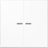 Jung KNX RF Taster 2-fach Duroplast, Serie LS LS 10921 ST RF WW