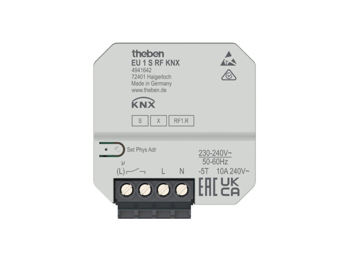 Theben 1-fach Funk-Aktor EU 1 S RF KNX – Bild 1