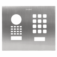 DoorBird D1101KH Modern Aufputz/ Unterputz Frontblende – Edelstahl V2A