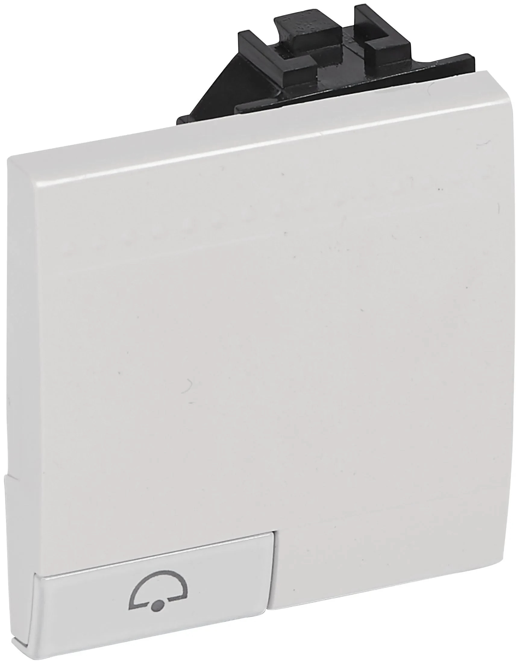 Legrand BTicino N4915M2DN LivingLight Symbolwippe 2M GLOCKE Weiß