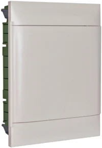 Legrand 135162 UP-Hohlwandverteiler mit Kunststofftür weiß 2x12M Praktibox S