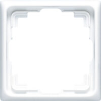 Jung Rahmen 1-fach alpinweiß waage/senkrecht CD 581 K WW