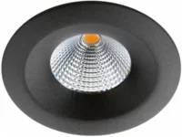 SG LEUCHTEN LED-Einbaustrahler 7W Konverter UNILED 904323 1LED schwarz 3000K weiß 630lm schwarz