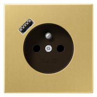Jung ME1520F-18AC Steckdose Frz/Belg mit USB Typ A